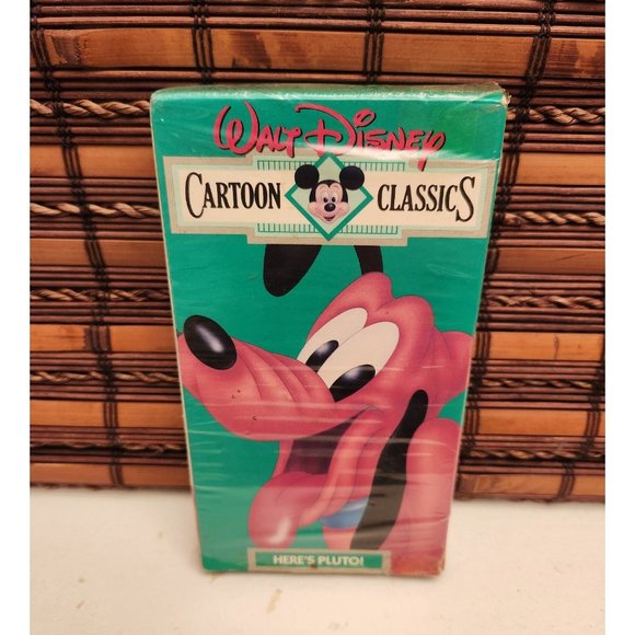 Walt Disney Cartoon Classic V.5 Here's Pluto Vhs - Picture 1 of 5